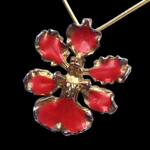 🔥6 for $20! Unique Gold & Enamel Necklace - Picture 11 of 13